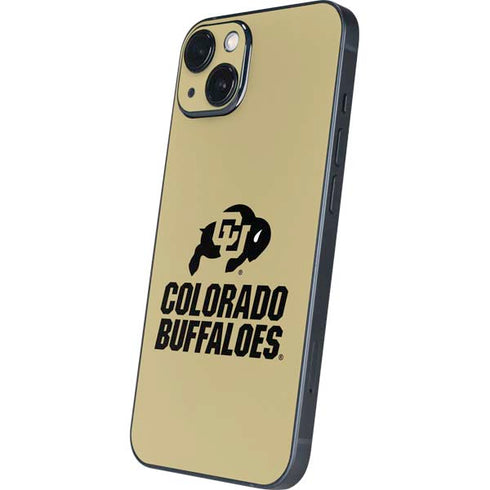 University of Colorado CU Collegiate Text iPhone 14 Plus Skin